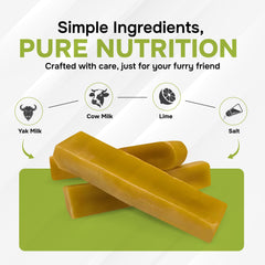 Makalu Chew Stick– Natural Yak Cheese Treat - Makalu Dog Chews