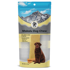 Makalu Yak Chews for XXL Dogs (85+ lb.) – Tough, Healthy Treats for Aggressive Chewers - Makalu Dog Chews