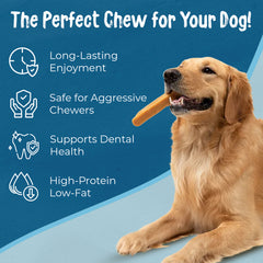 All-Natural Yak Cheese Dog Chews for Large Dogs – Long-Lasting & Healthy - Makalu Dog Chews