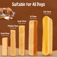 Premium Yak Chews for Small Dogs – Long-Lasting, Natural, and Healthy Treats - Makalu Dog Chews