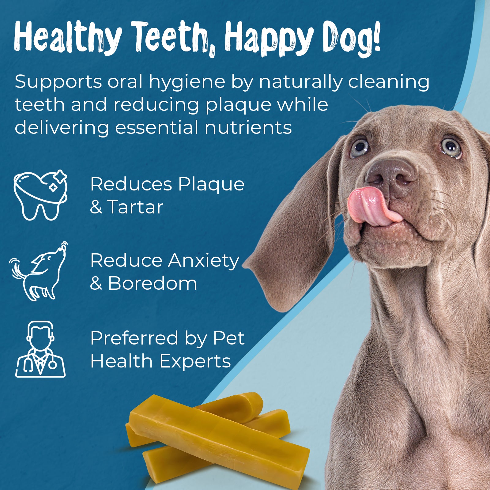 All-Natural Yak Cheese Dog Chews for Large Dogs – Long-Lasting & Healthy - Makalu Dog Chews